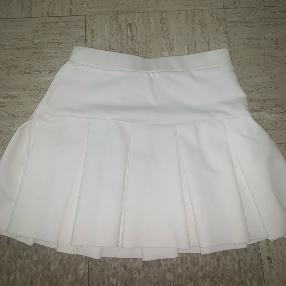 new without tags princess polly white tennis skirt